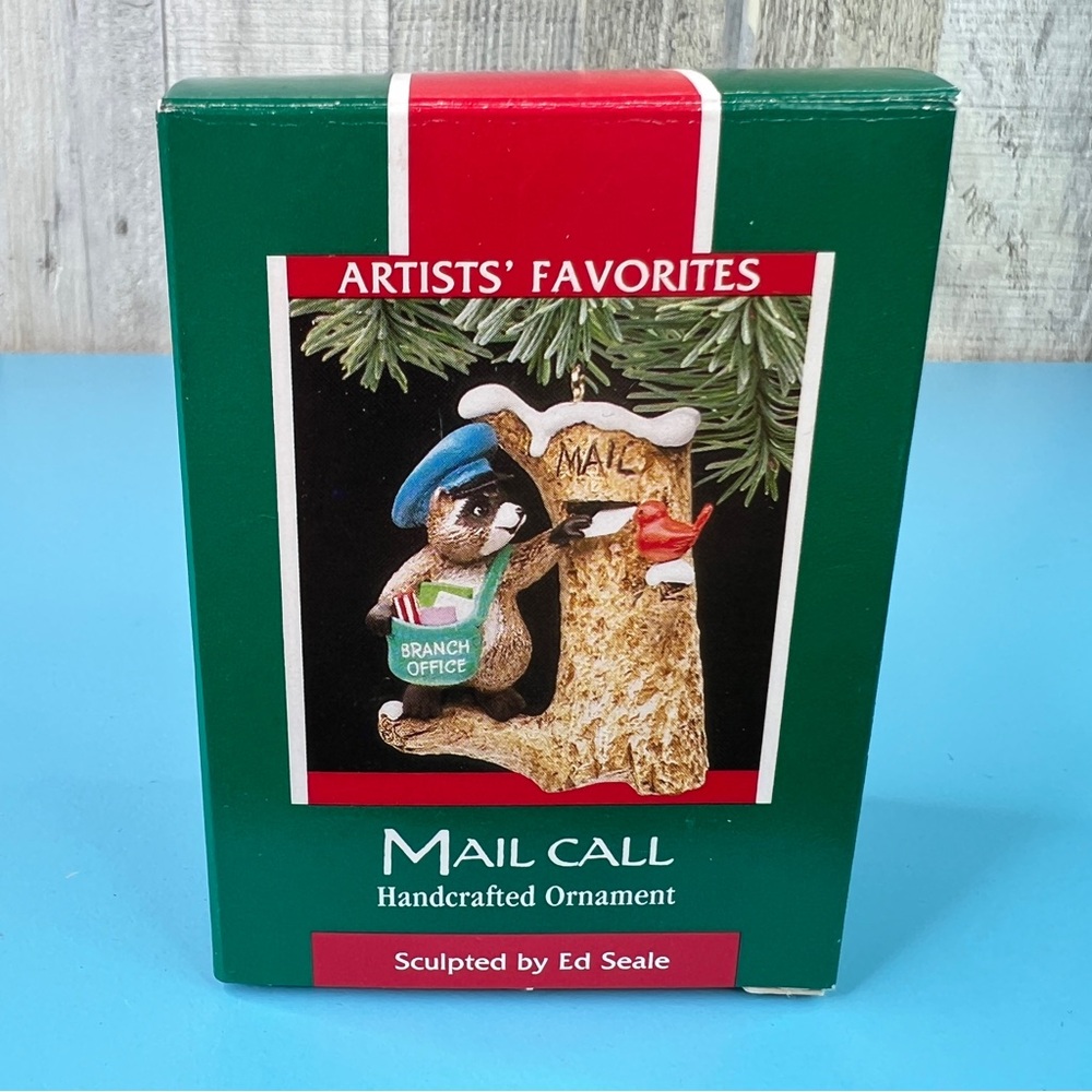 Hallmark Keepsake Ornament Mail Call Handcrafted Artists Favorites